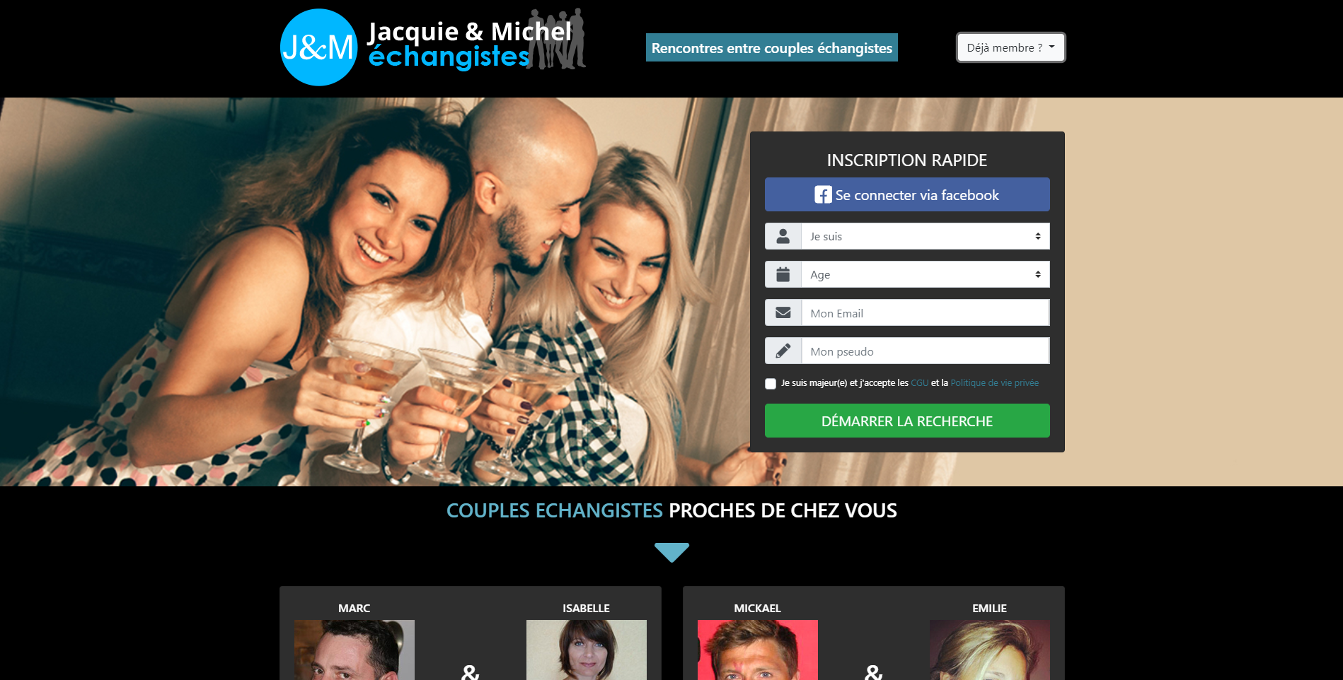 jacquie et michel site de rencontre échangiste